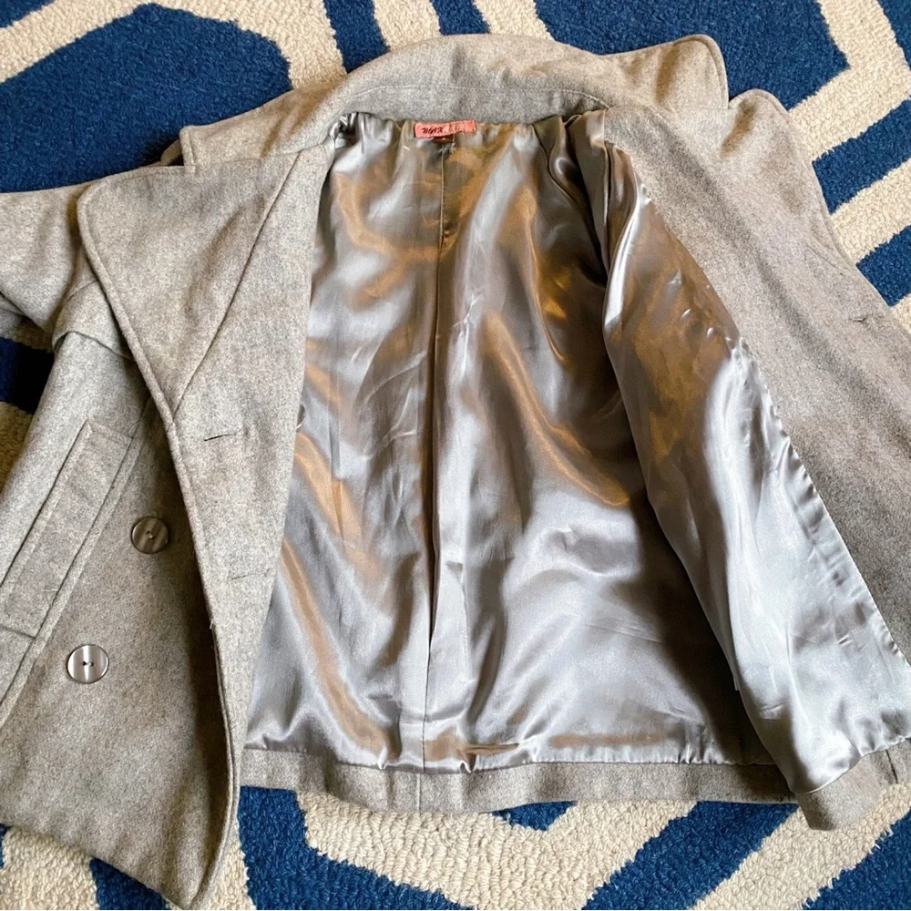 🍂 MAX RAVE GREY WOOL BLEND CROPPED JACKET!